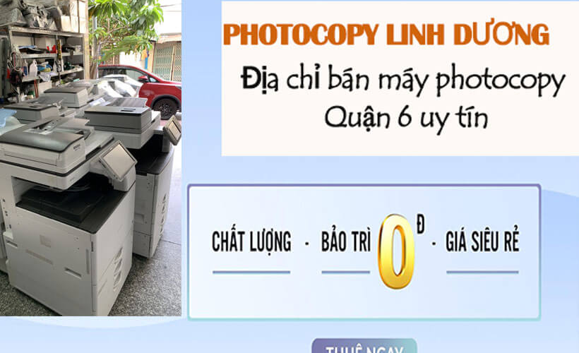 Dịch Vụ Cho Thuê Máy Photocopy Tại TP.HCM – Linh Dương