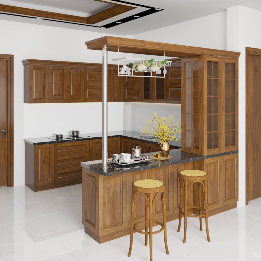 Tu bep go tu nhien dep s2157